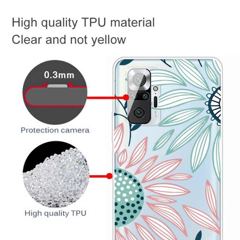 Kuori Xiaomi Redmi Note 10 Pro Hemming Daisy Flowers