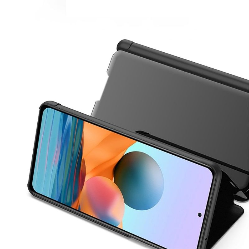 Kuori Xiaomi Redmi Note 10 Pro Hemming Kotelot Flip Peilitehoste