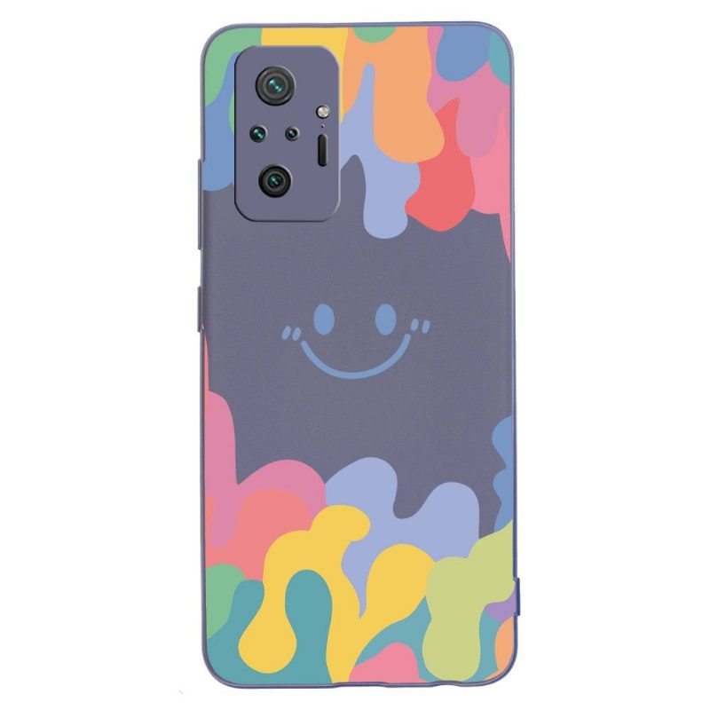 Kuori Xiaomi Redmi Note 10 Pro Hemming Silicone Smiling Splash