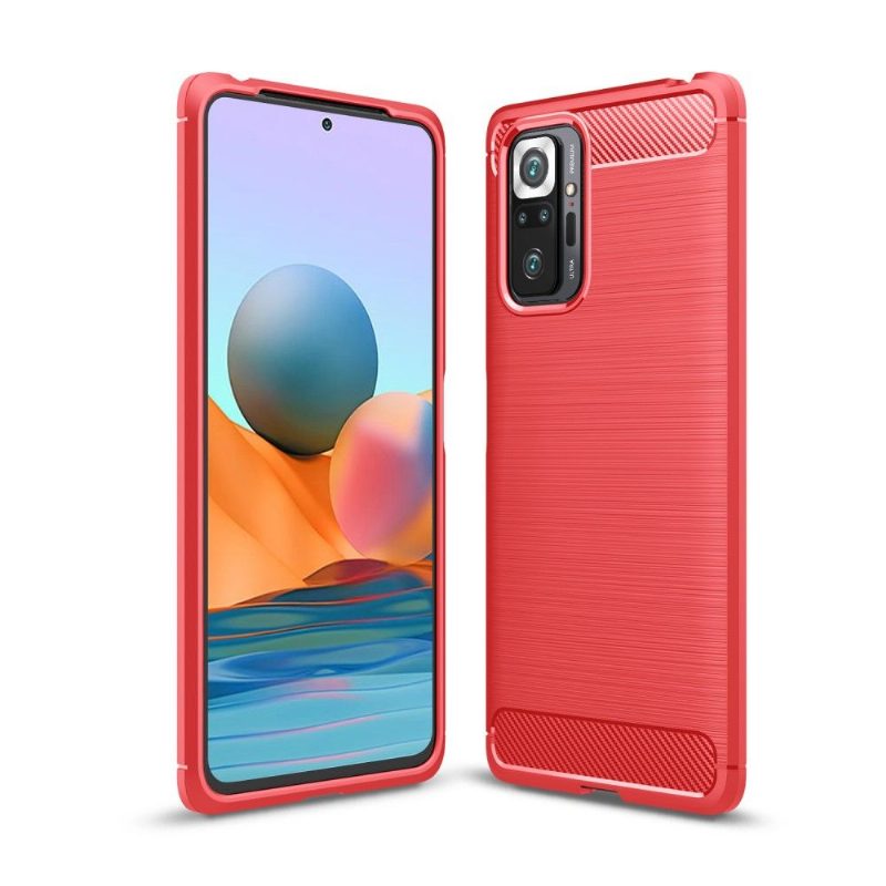 Kuori Xiaomi Redmi Note 10 Pro Joustava Harjattu Tehoste