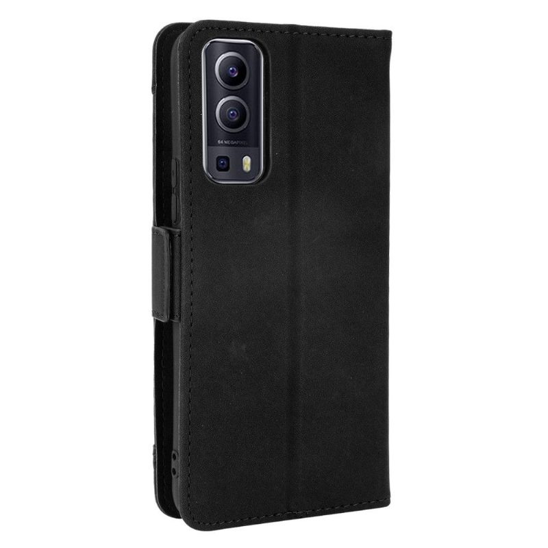 Flip Case Vivo Y72 5G Hemming Premium Korttikotelolla