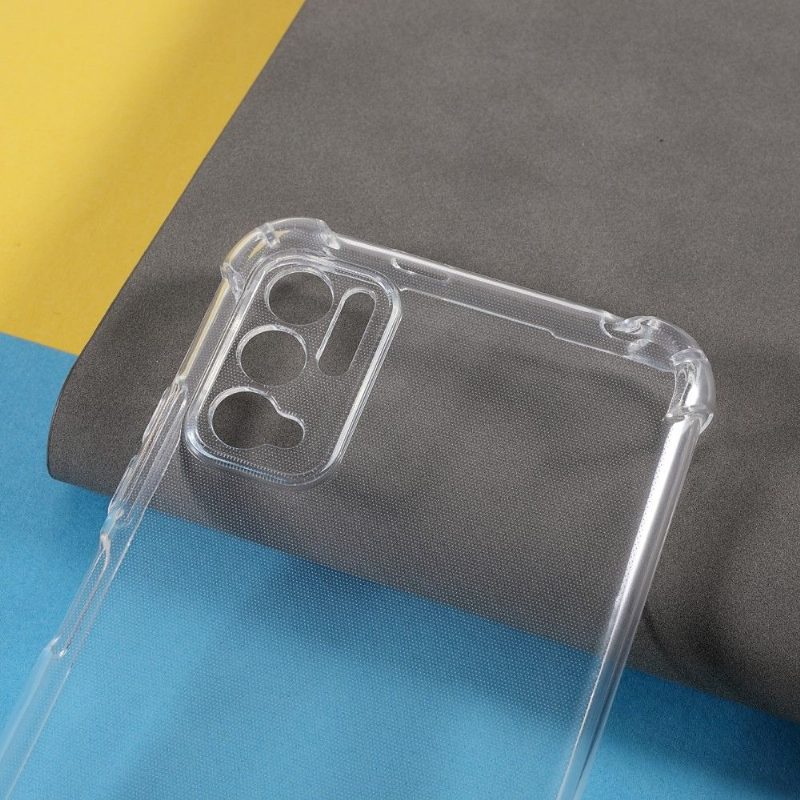 Case Xiaomi Redmi Note 10 5G / Poco M3 Pro Läpinäkyvät Vahvistetut Kulmat