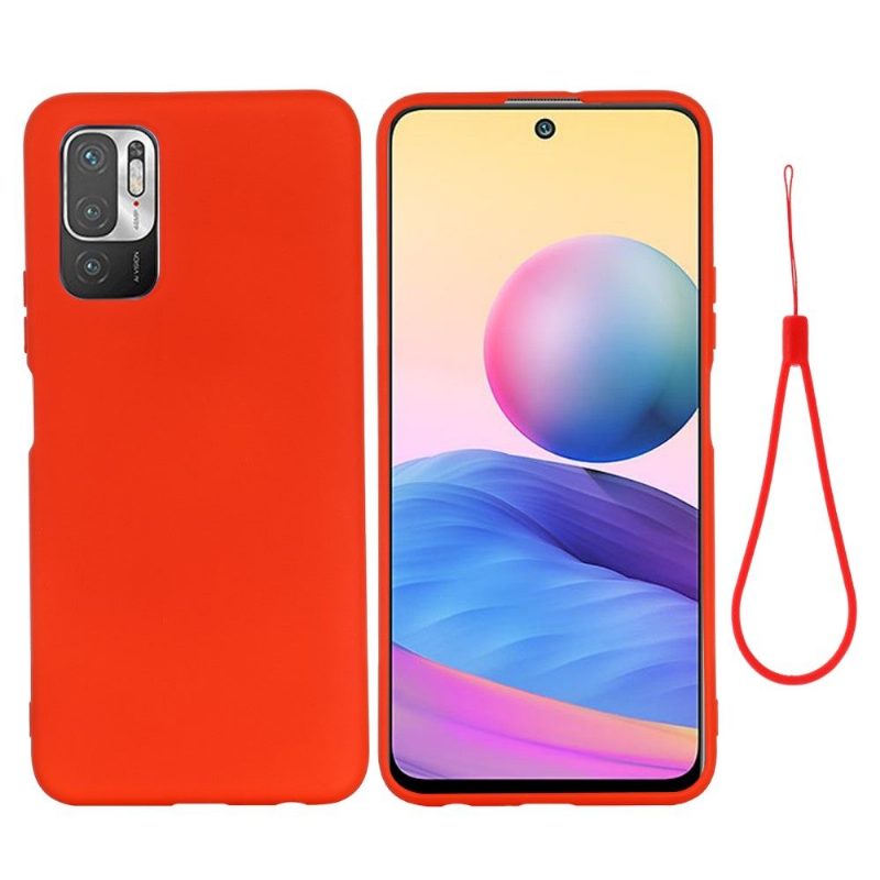 Case Xiaomi Redmi Note 10 5G / Poco M3 Pro Puro Nestemäinen Silikoni