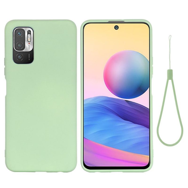 Case Xiaomi Redmi Note 10 5G / Poco M3 Pro Puro Nestemäinen Silikoni