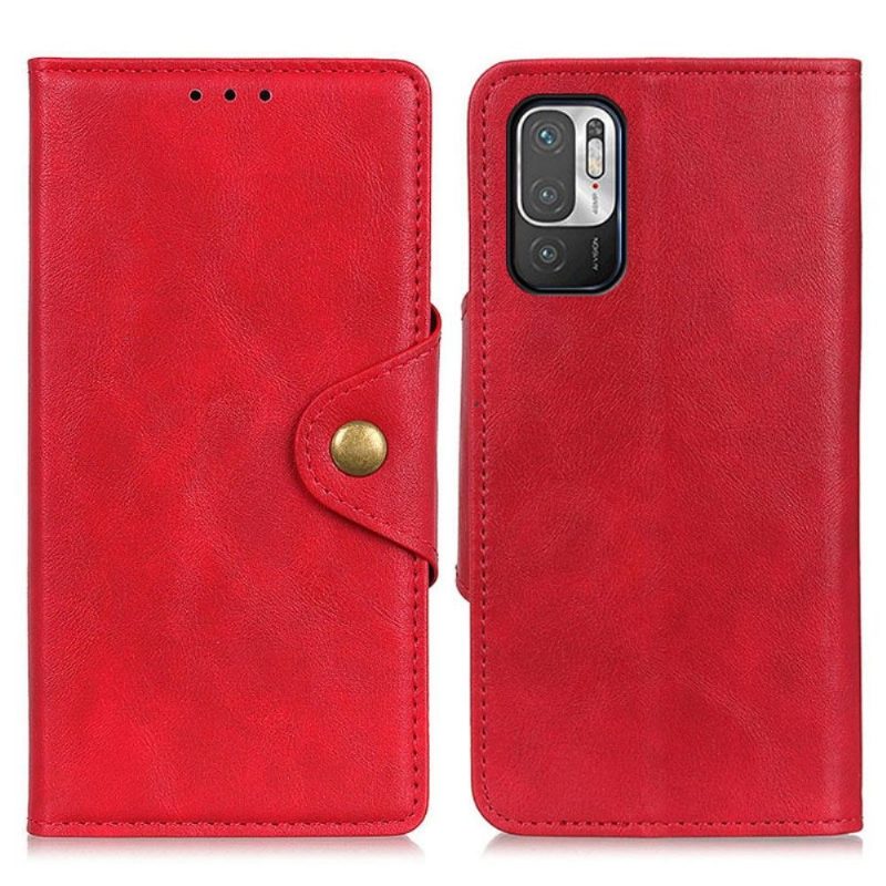 Flip Case Xiaomi Redmi Note 10 5G / Poco M3 Pro Hemming Full Protect Matte Keinonahka