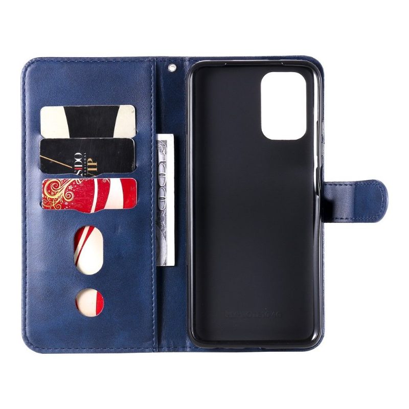 Flip Case Xiaomi Redmi Note 10 5G / Poco M3 Pro Hemming Lompakkokuori Elena Lompakko