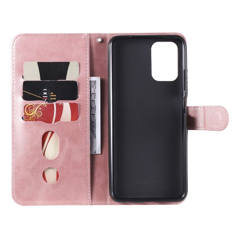 Flip Case Xiaomi Redmi Note 10 5G / Poco M3 Pro Hemming Lompakkokuori Elena Lompakko