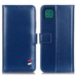 Flip Case Xiaomi Redmi Note 10 5G / Poco M3 Pro Hemming Melody Leather Effect -tukitoiminto