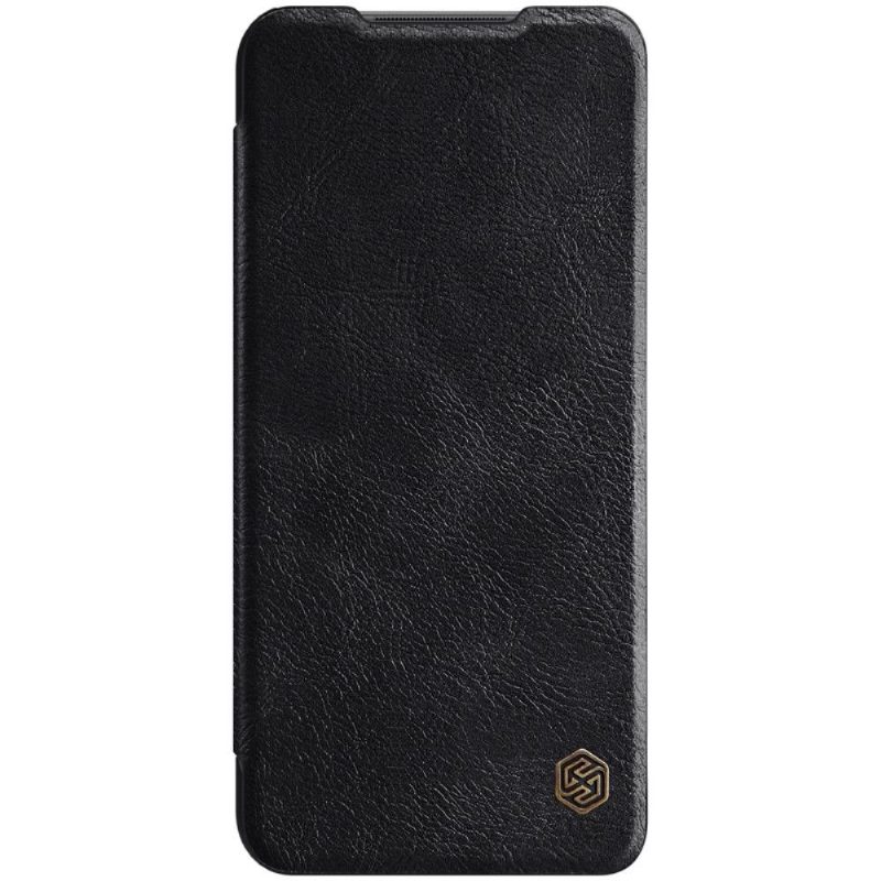 Flip Case Xiaomi Redmi Note 10 5G / Poco M3 Pro Hemming Qin-sarjan Nahkaefekti