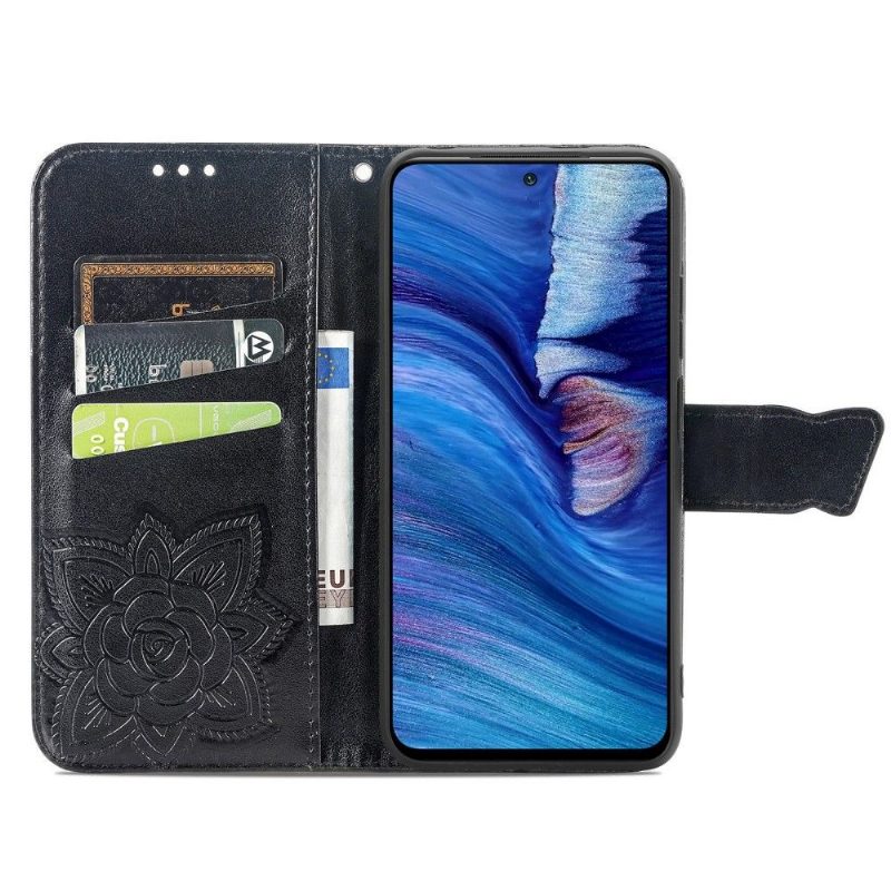 Kotelot Xiaomi Redmi Note 10 5G / Poco M3 Pro Suojakuori Butterfly Relief