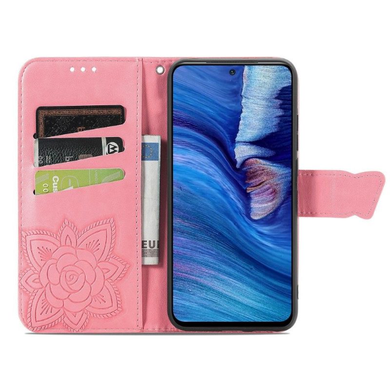 Kotelot Xiaomi Redmi Note 10 5G / Poco M3 Pro Suojakuori Butterfly Relief