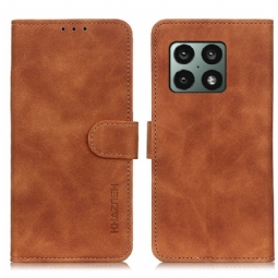 Kotelot OnePlus 10 Pro 5G Matta Vintage Leather Effect Khazneh