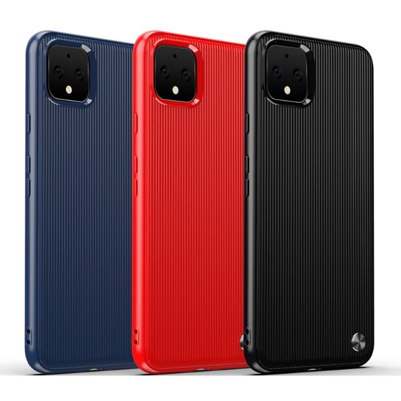 Kuori Google Pixel 4 XL Silikoniraidallinen