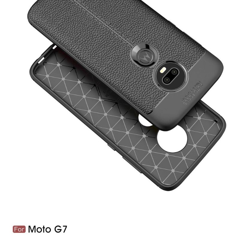 Kuori Motorola Moto G7 Keinonahan Viimeistelygeeli