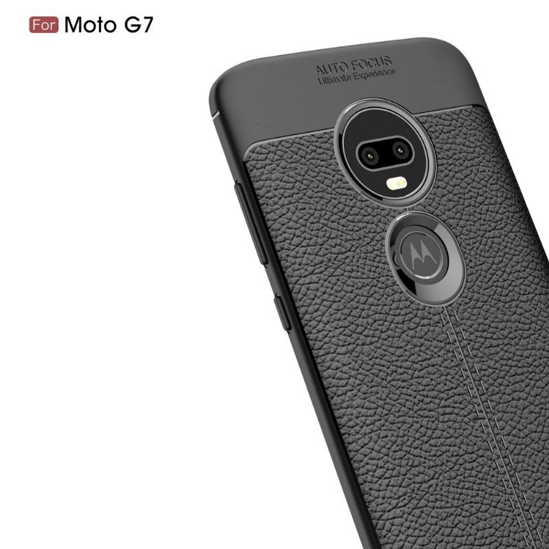 Kuori Motorola Moto G7 Keinonahan Viimeistelygeeli