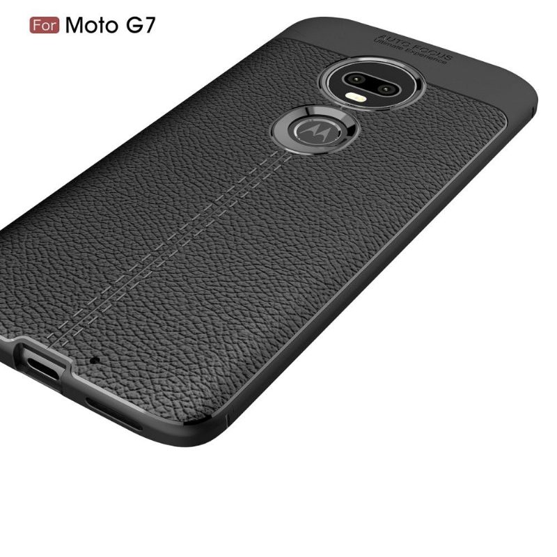 Kuori Motorola Moto G7 Keinonahan Viimeistelygeeli