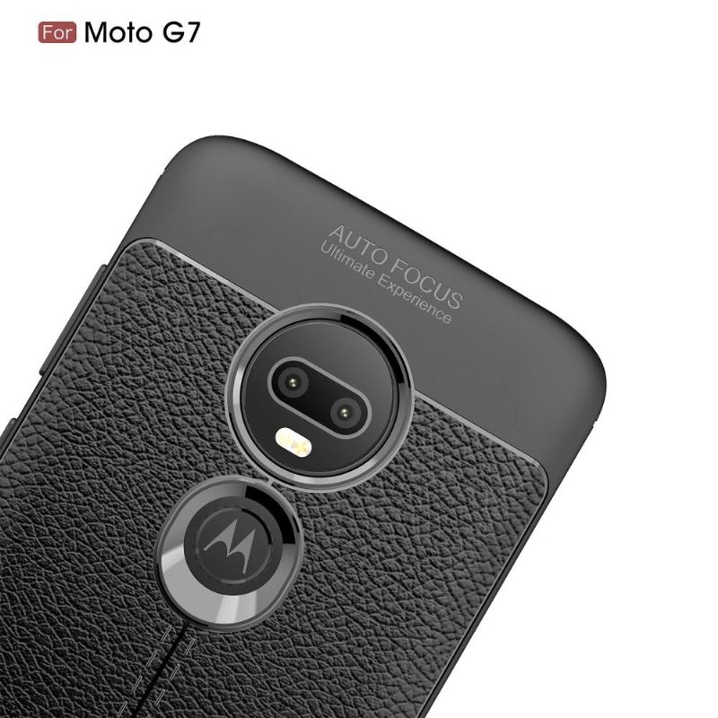 Kuori Motorola Moto G7 Keinonahan Viimeistelygeeli