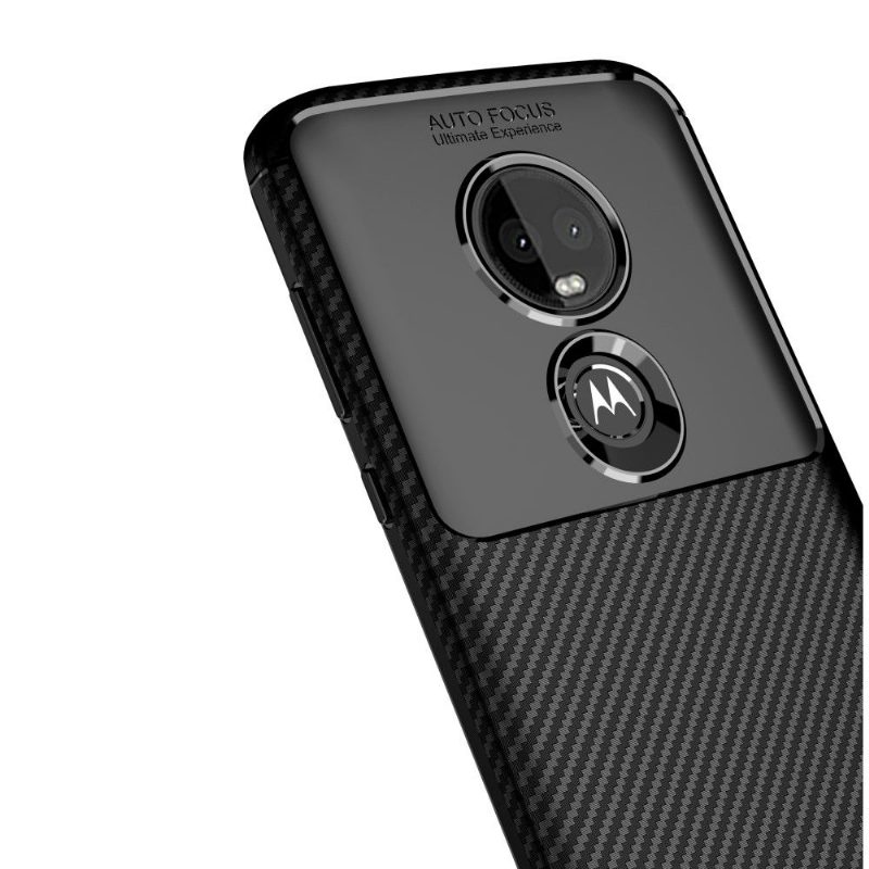 Kuori Motorola Moto G7 Suojakuori Gel Karbon