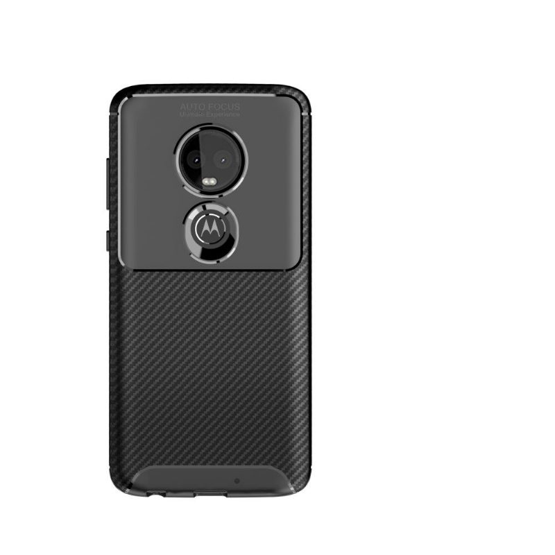 Kuori Motorola Moto G7 Suojakuori Gel Karbon