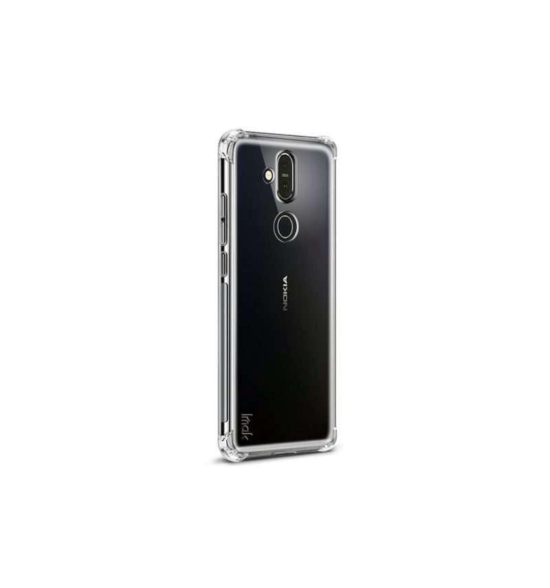 Kuori Nokia 8.1 Alkuperäinen Transparent Class Protect