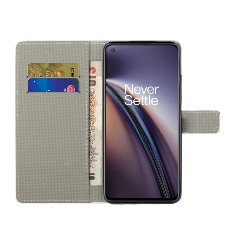 Kotelot OnePlus Nord 2 5G Vintage Amerikan Lippu