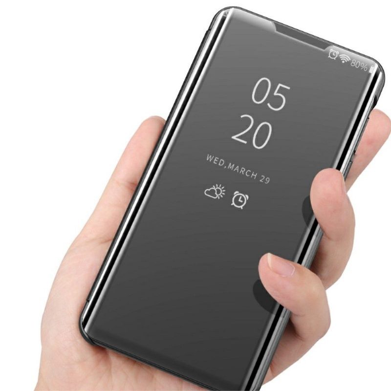 Kuori OnePlus Nord 2 5G Kotelot Flip Peilitehoste