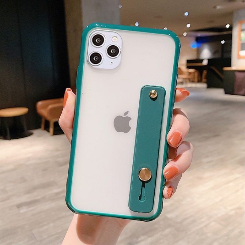 Case iPhone 11 Pro Kiinteän Hihnan Tukitoiminto