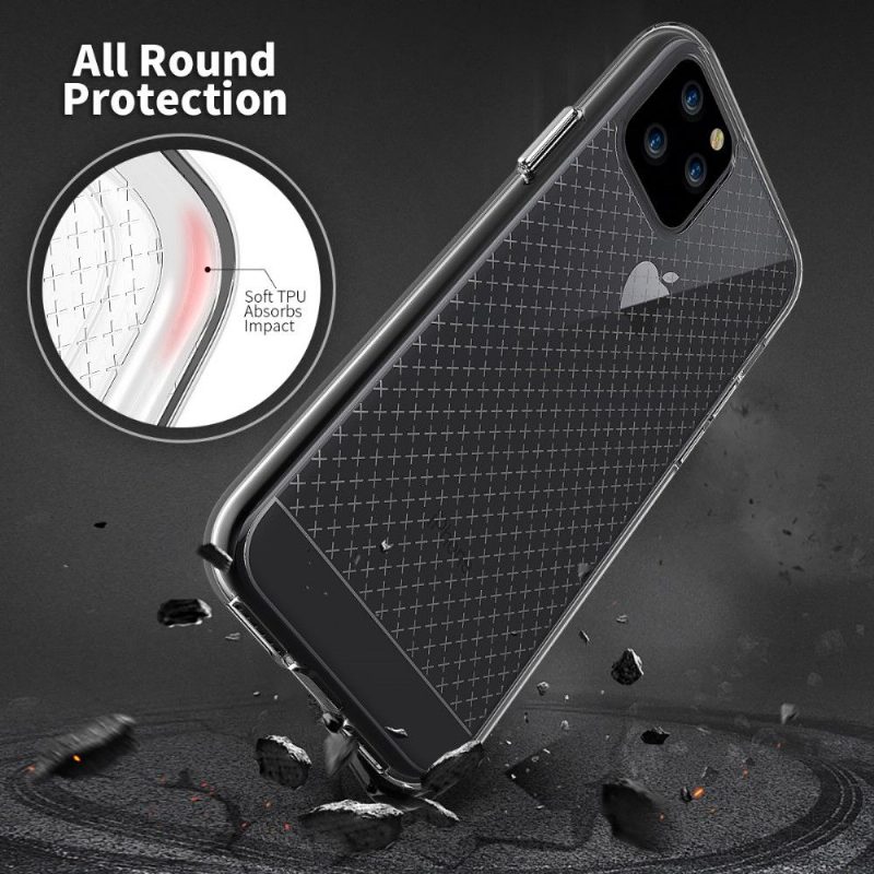 Case iPhone 11 Pro Murtumaton Puhelinkuoret Läpinäkyvät Useat Ristit