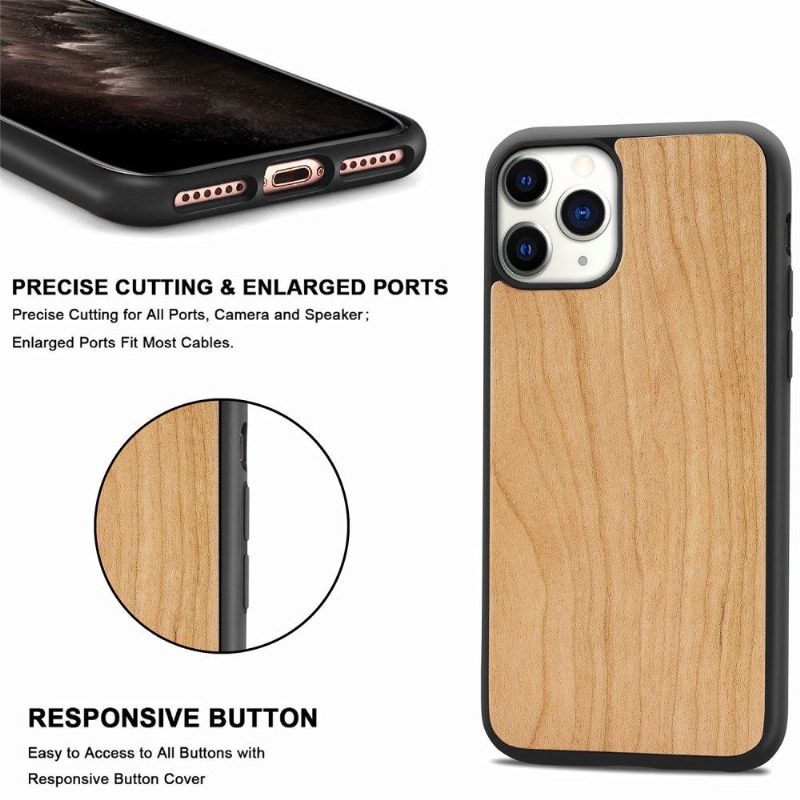 Kuori iPhone 11 Pro Premium Wood