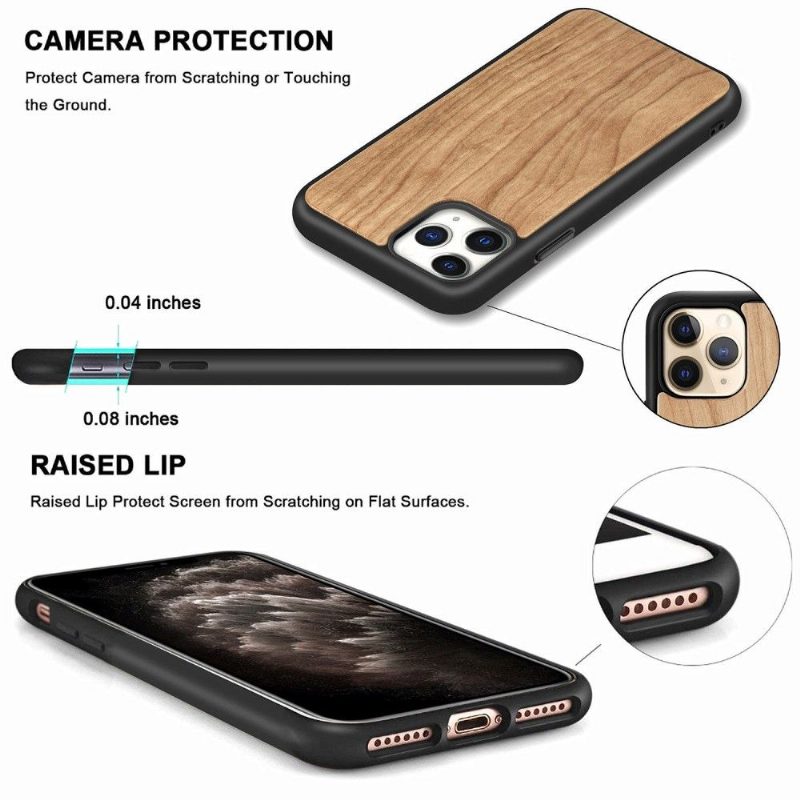 Kuori iPhone 11 Pro Premium Wood