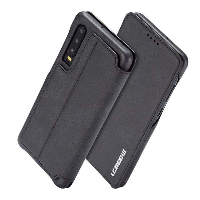 Case Huawei P30 Kotelot Flip Keinonahkaa