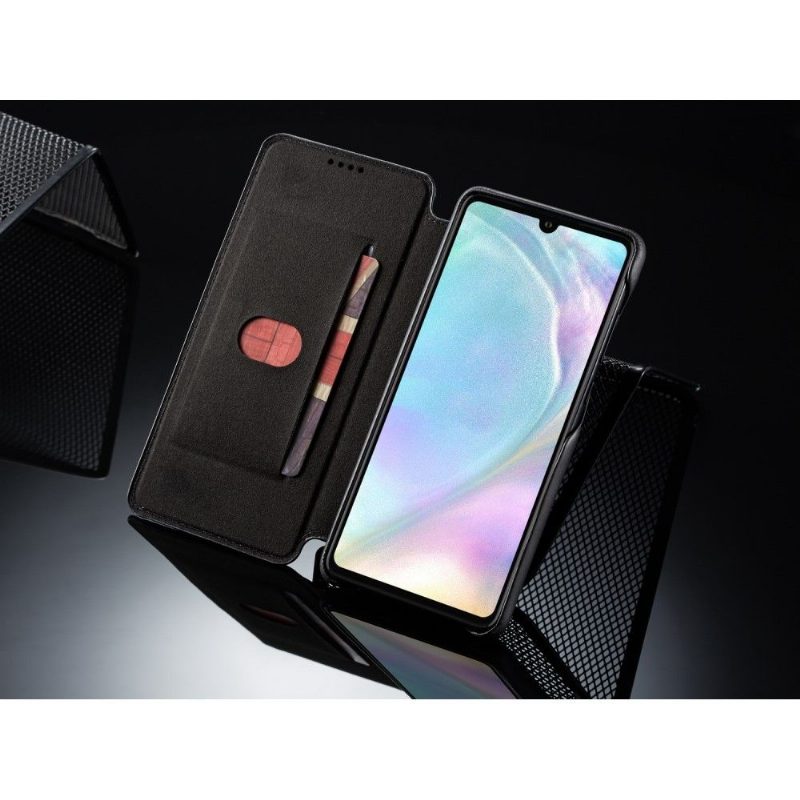 Case Huawei P30 Kotelot Flip Keinonahkaa