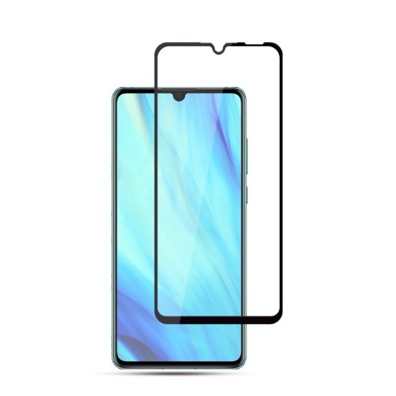 Huawei P30 - Täysikokoinen Karkaistu Lasi Näytönsuoja - Musta