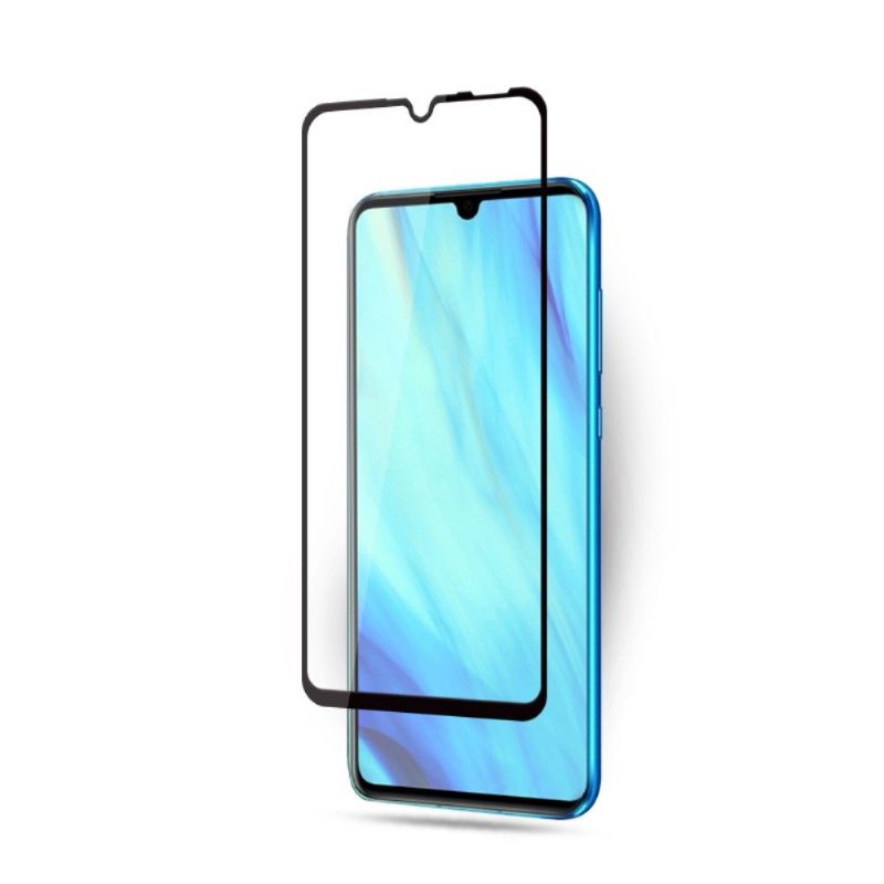 Huawei P30 - Täysikokoinen Karkaistu Lasi Näytönsuoja - Musta