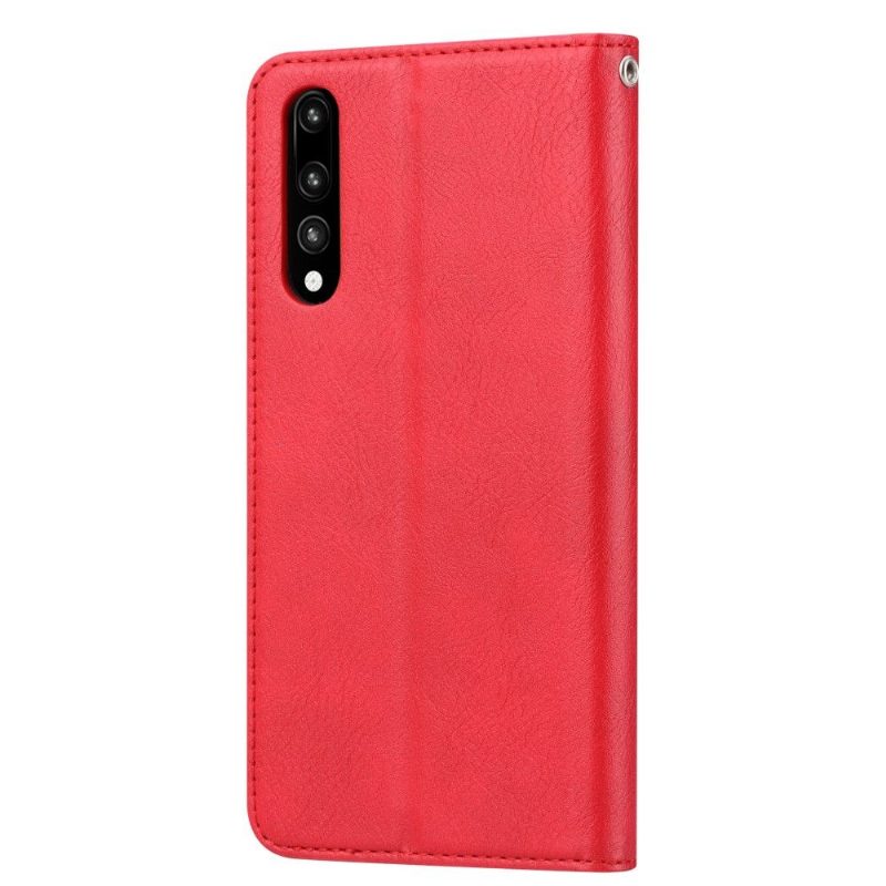 Kuoret Huawei P30 Nahkainen Telinekotelo