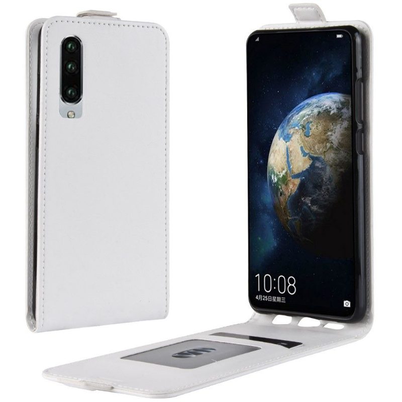 Nahkakuori Huawei P30 Murtumaton Puhelinkuoret Kotelot Flip Keinonahka Pystysuora