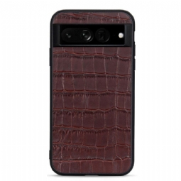 Case Google Pixel 7 Pro Aitoa Krokotiilityylistä Nahkaa