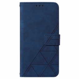 Flip Case Google Pixel 7 Pro Kolmiot Olkahihnalla