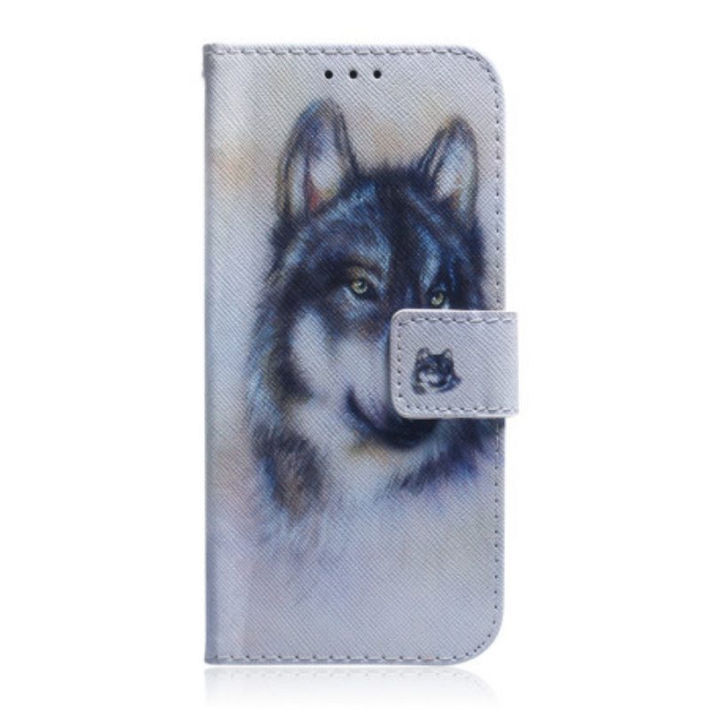 Kotelot Google Pixel 7 Pro Vesiväri Wolf