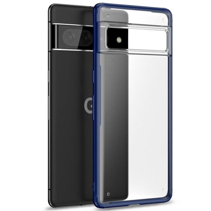 Kuori Google Pixel 7 Pro Läpinäkyvät Värilliset Reunat