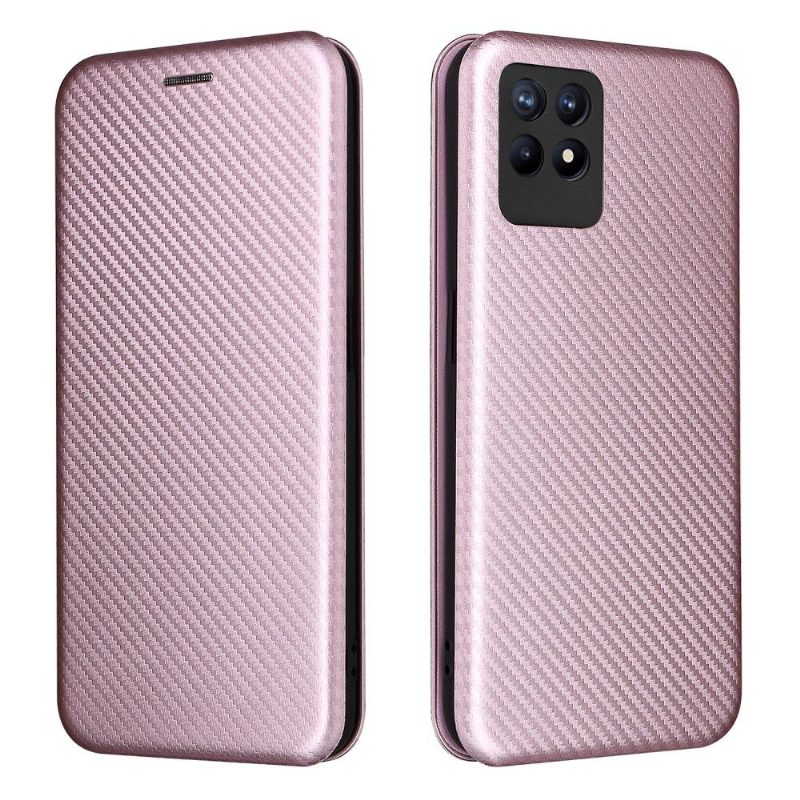 Kotelot Realme 8i Alkuperäinen Carbon Fiber Leatherette