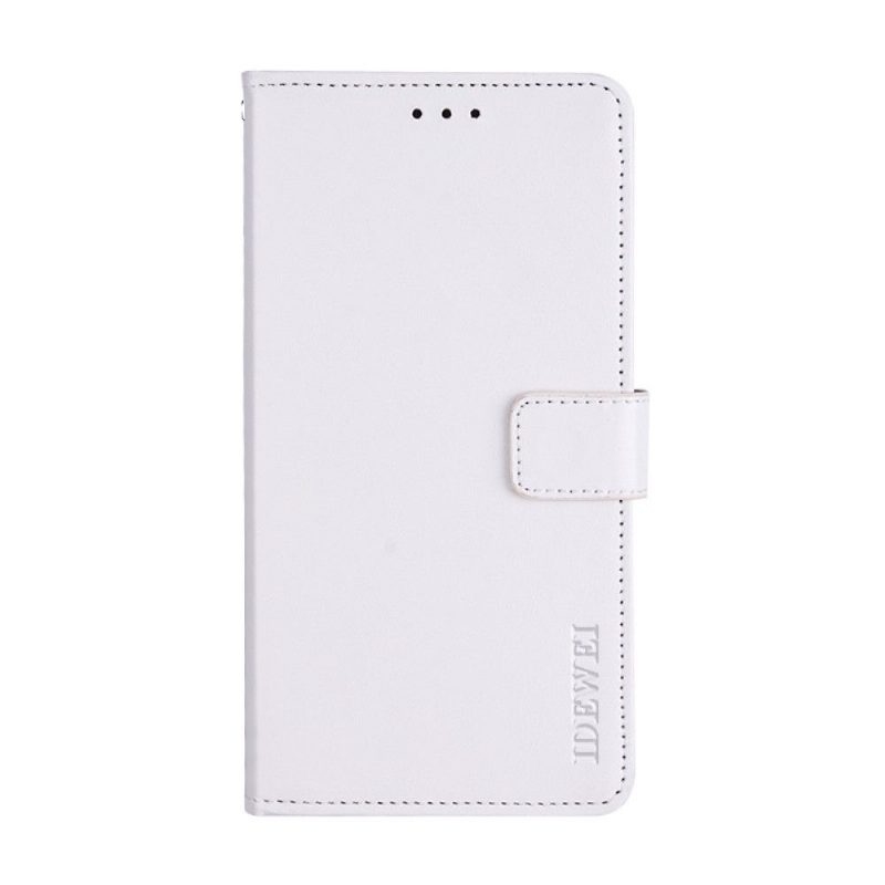 Flip Case Oppo Find X3 Neo Hemming Kotelot Flip Idewei Folio -nahkaefekti