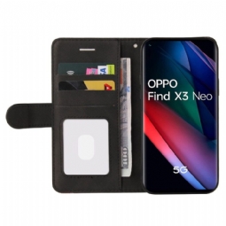 Kotelot Oppo Find X3 Neo Suojakuori Bicolor Artistic