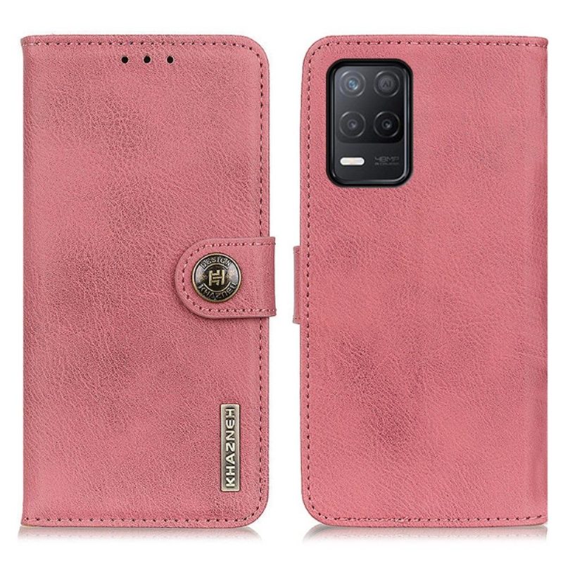 Kotelot Realme 8 5G Khazneh Leather Effect -korttikotelo