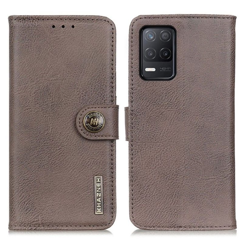 Kotelot Realme 8 5G Khazneh Leather Effect -korttikotelo