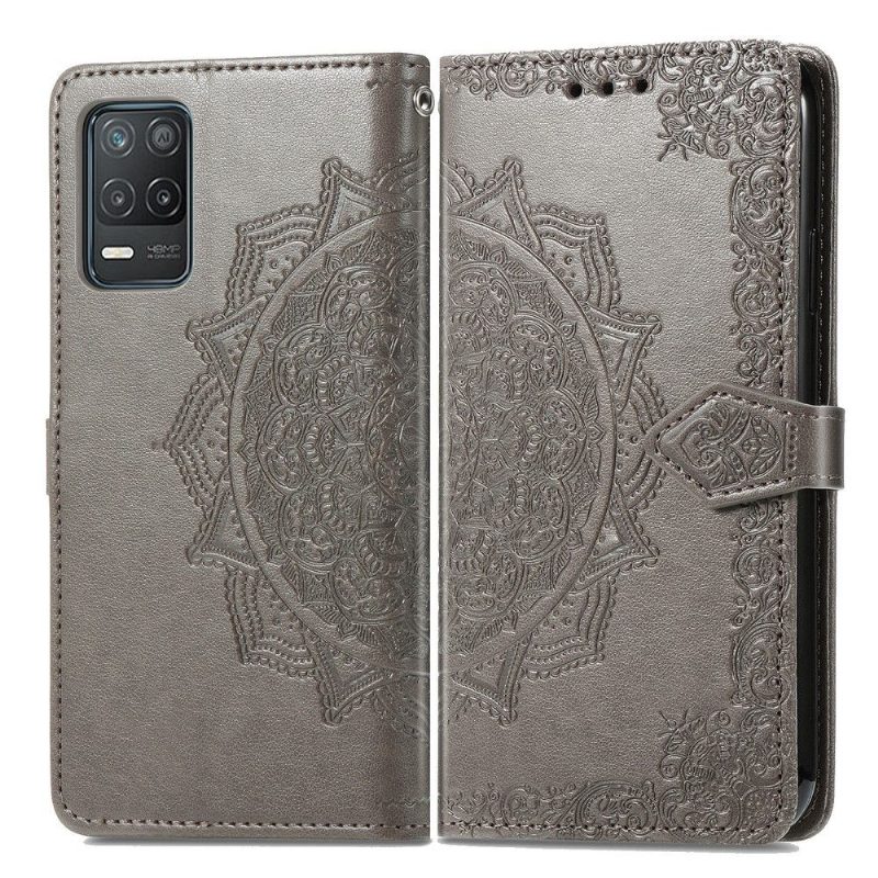 Kotelot Realme 8 5G Mandala Relief Faux Leather