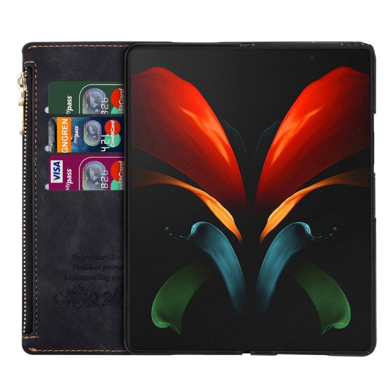 Kotelot Samsung Galaxy Z Fold 5 Kolikkolaukku Hihnalla