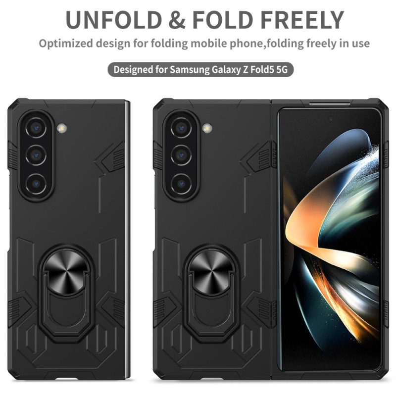 Kuori Samsung Galaxy Z Fold 5 Defender Ring -tuki