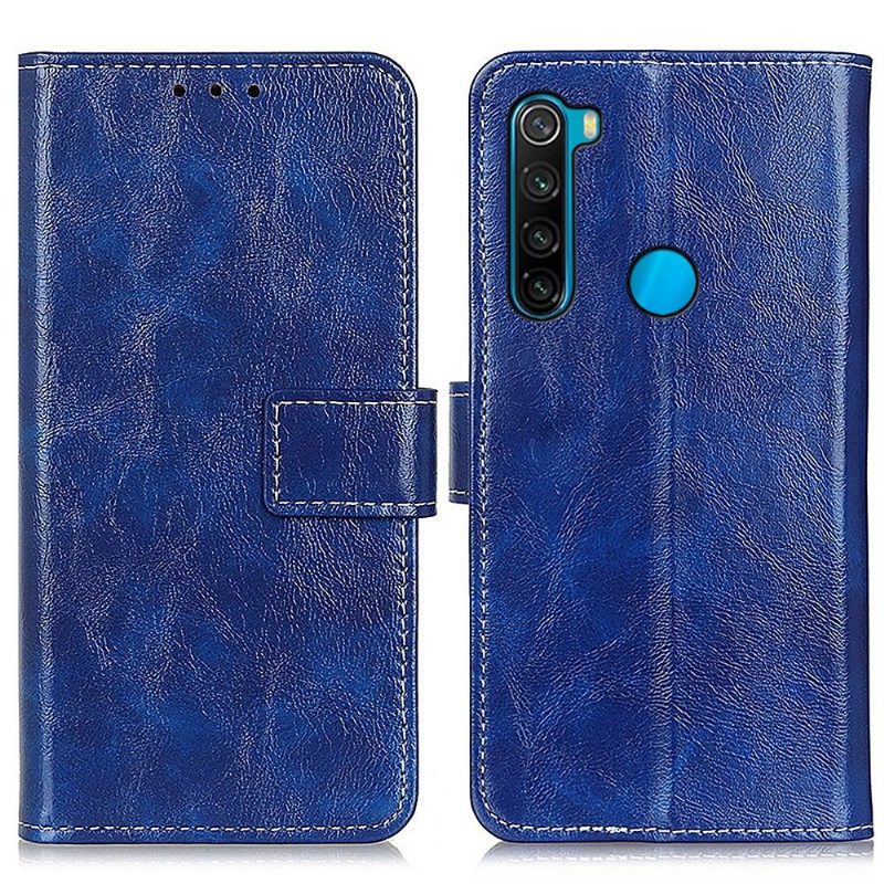 Flip Case Xiaomi Redmi Note 8 2021 Hemming Ylelliset Nahkatehosteompeleet