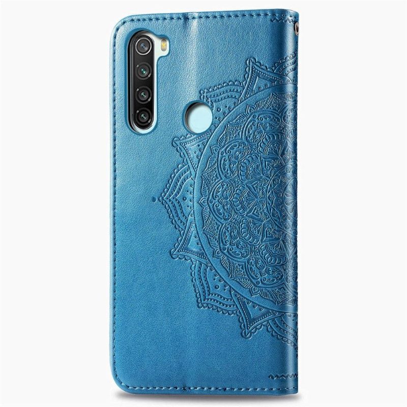 Kotelot Xiaomi Redmi Note 8 2021 Alkuperäinen Mandala Relief Faux Leather